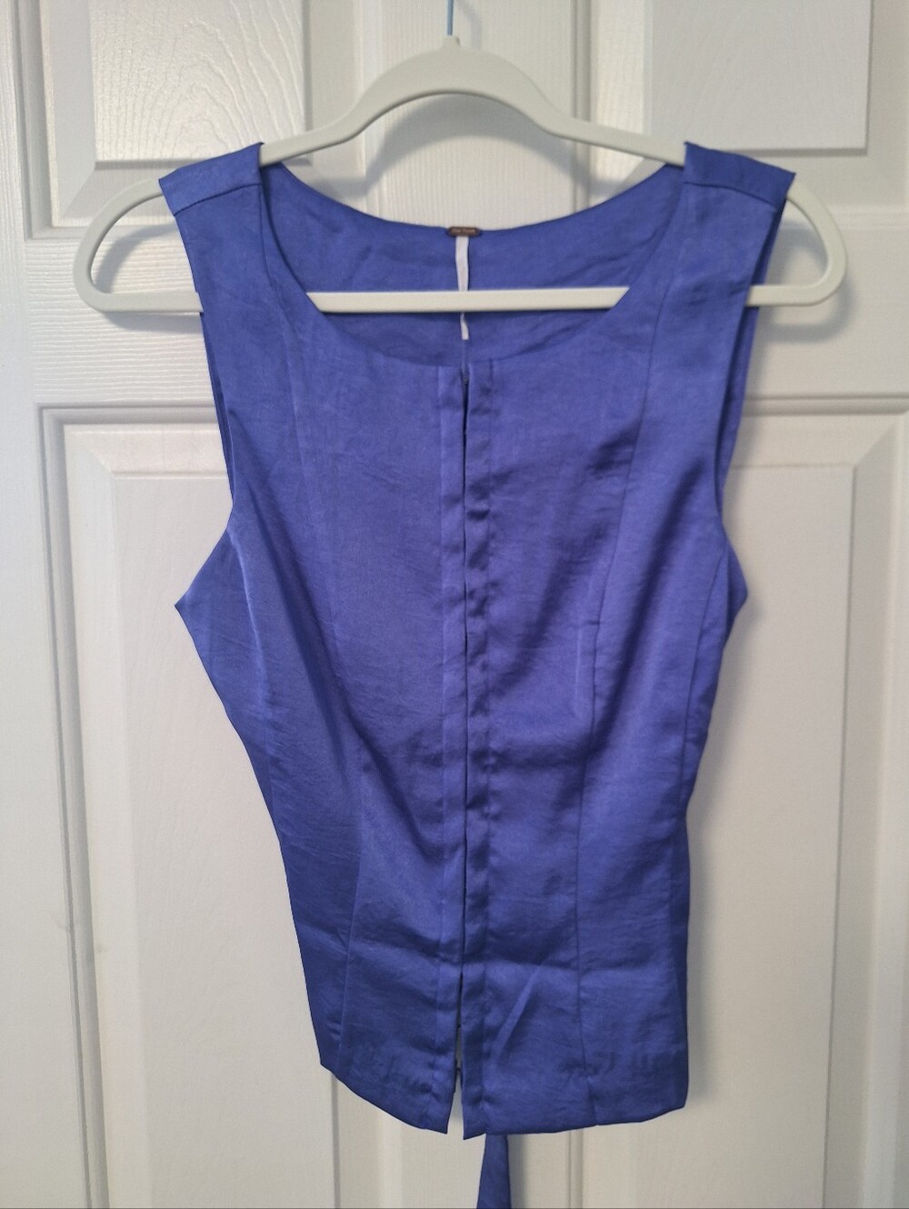NWT Free People Purple/Blue Sleeveless Top S